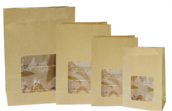 食品級(jí)牛皮紙袋 環(huán)?？裳h(huán)包裝牛皮紙